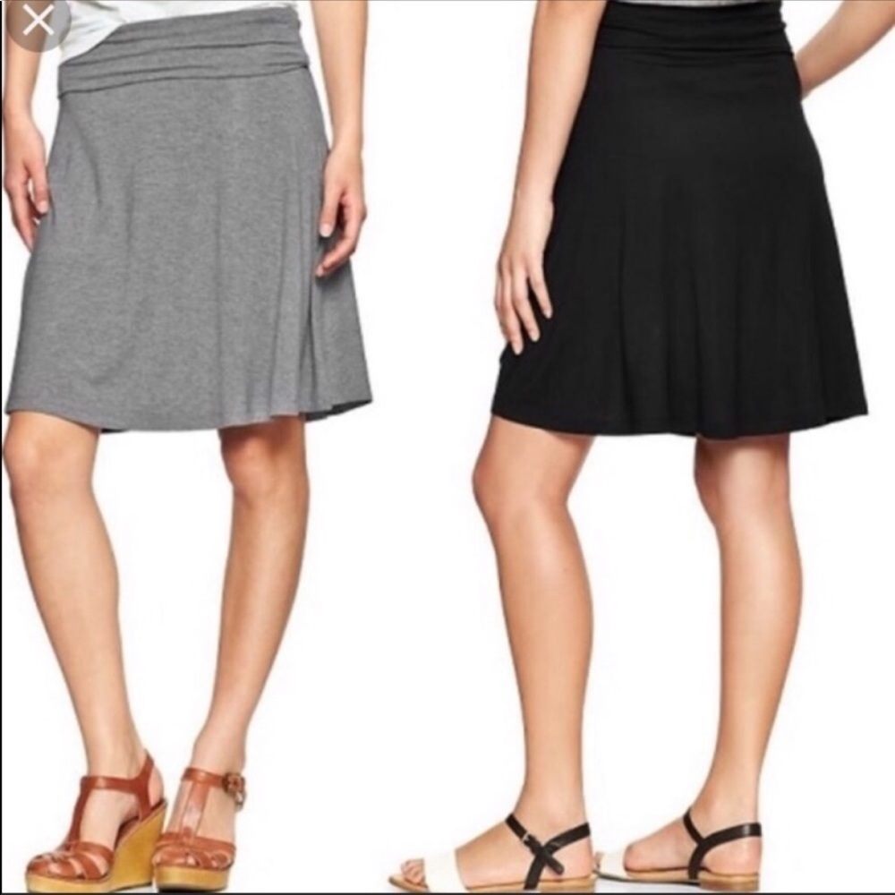 Grey lightweight skirt